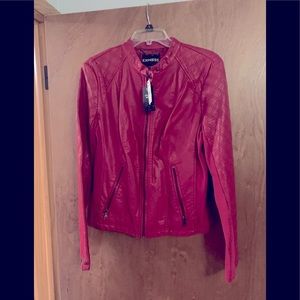 Express minus the leather moto jacket